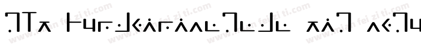 GLT HundeiNirvgvdv Tig Regular字体转换